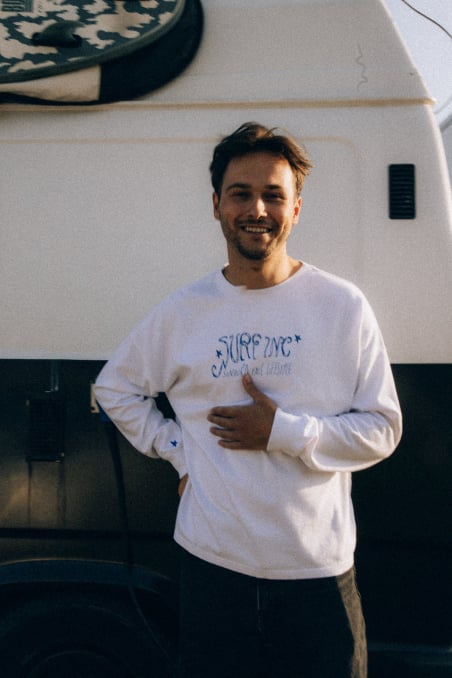 Sunburn LS - Optic White Sunburn LS - Optic White