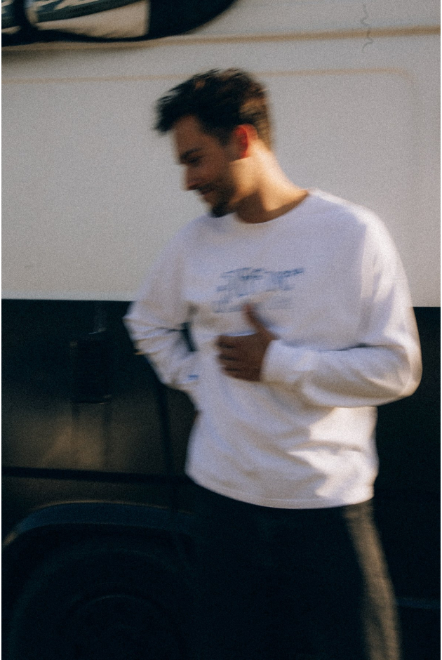 Sunburn LS - Optic White Sunburn LS - Optic White