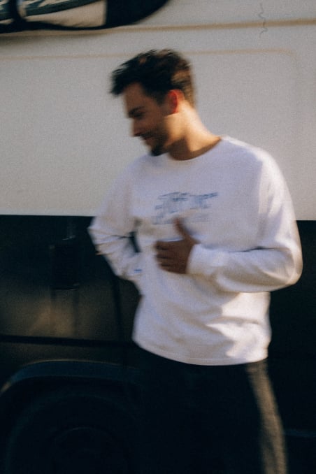 Sunburn LS - Optic White Sunburn LS - Optic White