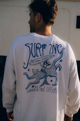 Sunburn LS - Paper White