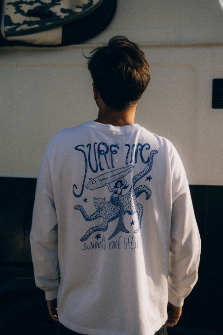 Sunburn LS - Optic White Sunburn LS - Optic White