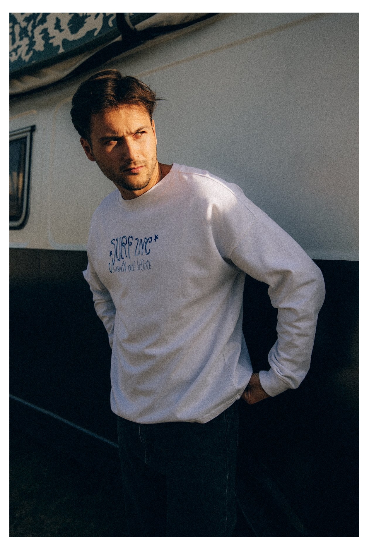 Sunburn LS - Optic White Sunburn LS - Optic White