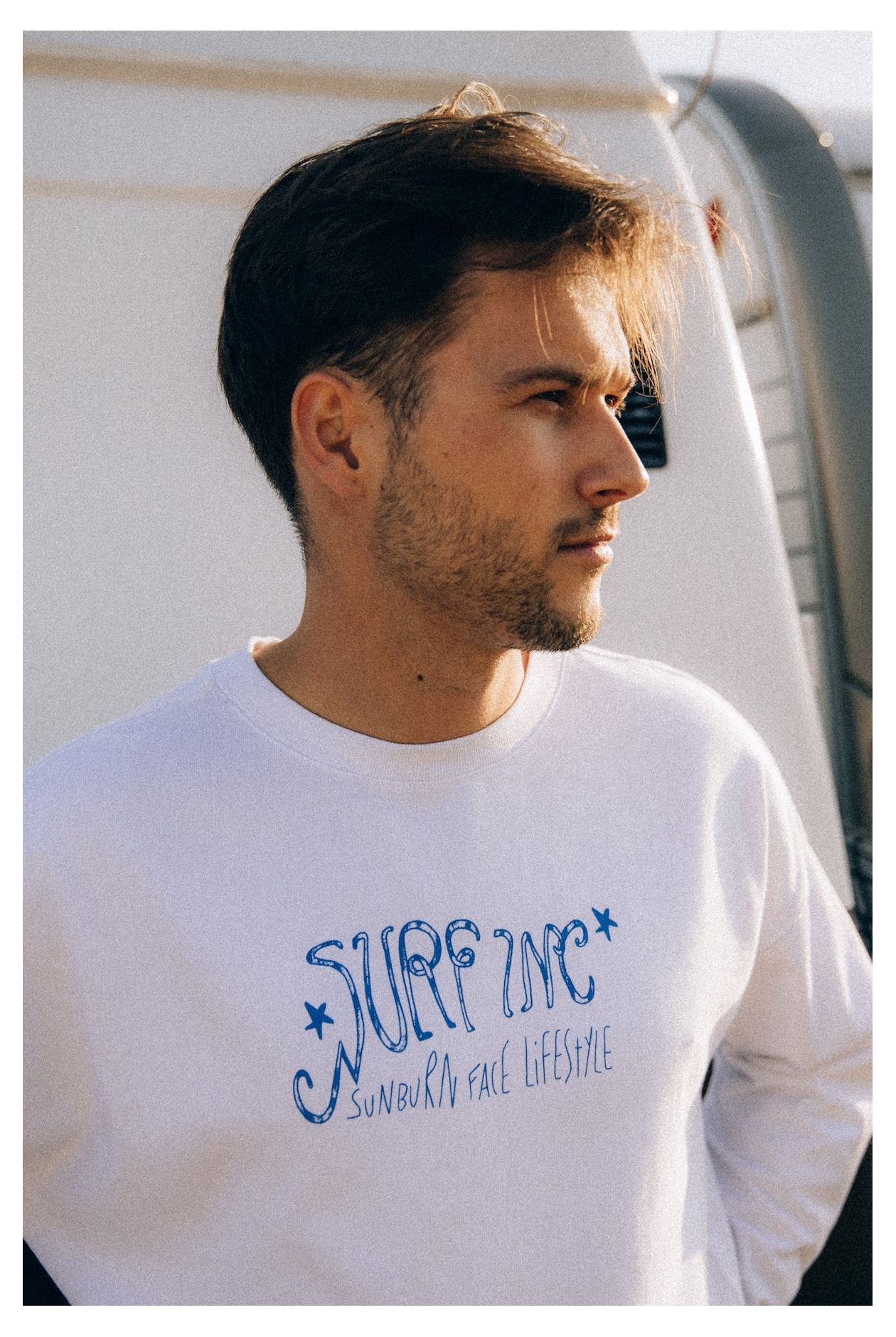 Sunburn LS - Optic White Sunburn LS - Optic White