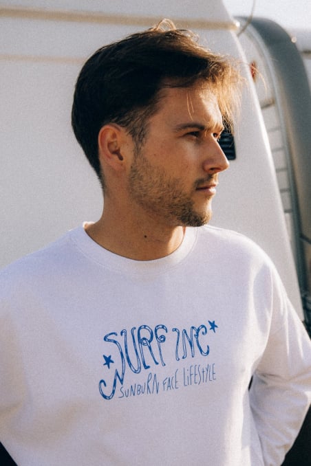 Sunburn LS - Optic White Sunburn LS - Optic White