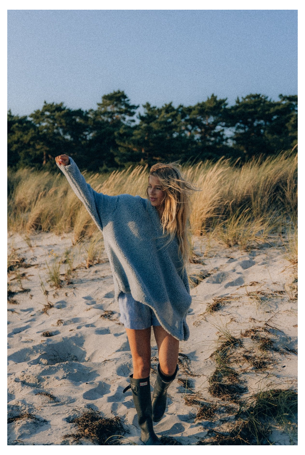 Lazy Linen Boxer Shorts - Royal Blue Lazy Linen Boxer Shorts - Royal Blue