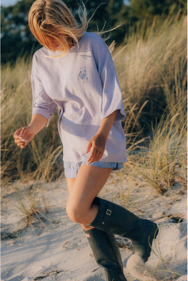 Wave Tiger Tee - Purple Haze Wave Tiger Tee - Purple Haze