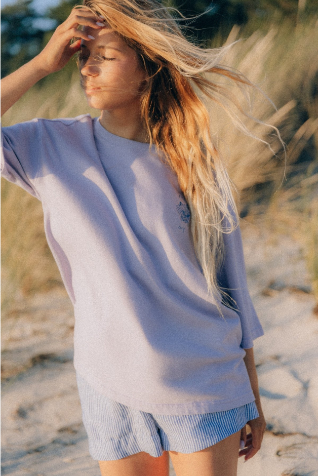 Wave Tiger Tee - Purple Haze Wave Tiger Tee - Purple Haze