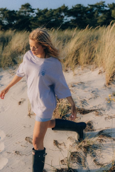 Wave Tiger Tee - Purple Haze Wave Tiger Tee - Purple Haze