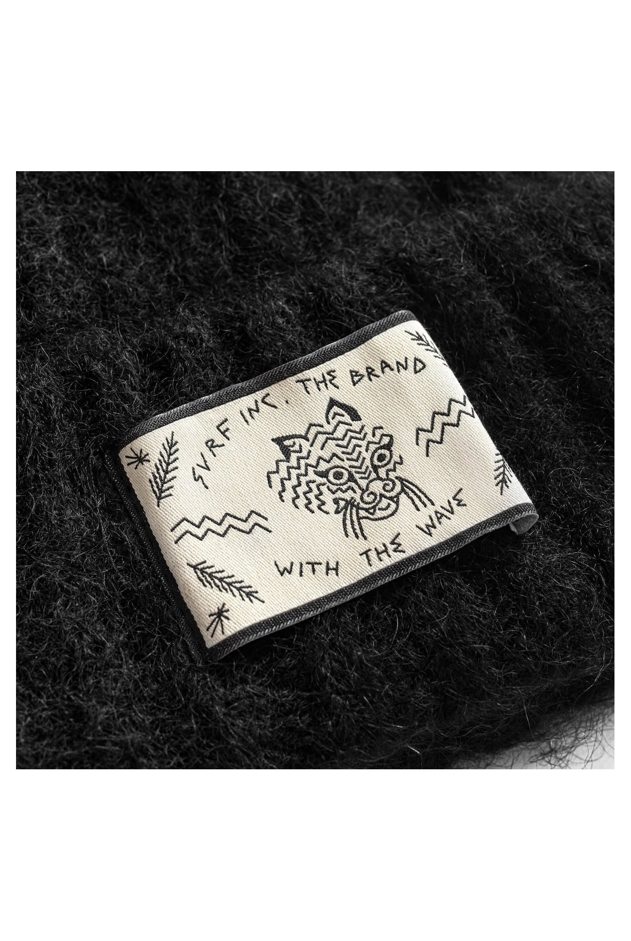 Olivia Wave Tiger Beanie - Space Black Olivia Wave Tiger Beanie - Space Black