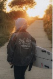 Cord Baseball Jacket - Greyhound Cord Baseball Jacket - Greyhound