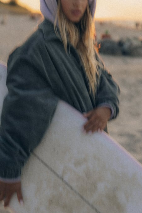 Cord Baseball Jacket - Greyhound Cord Baseball Jacket - Greyhound