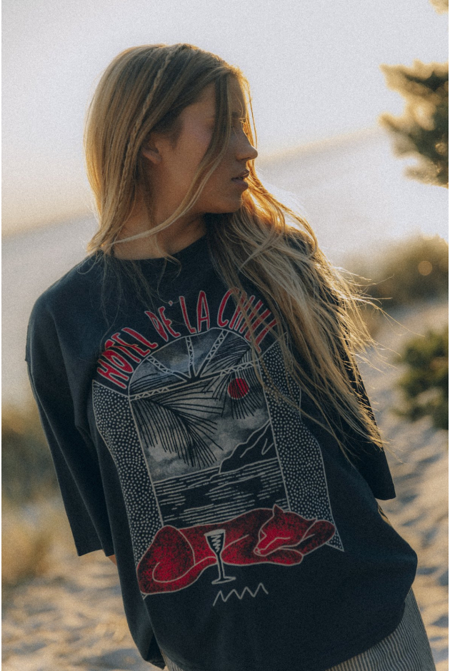 De'la Chill Tee - Acid Black De'la Chill Tee - Acid Black