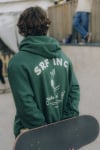 Joints & Surf Hoodie - Bottle Green