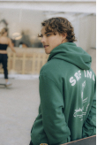 Joints & Surf Hoodie - Bottle Green Joints & Surf Hoodie - Bottle Green