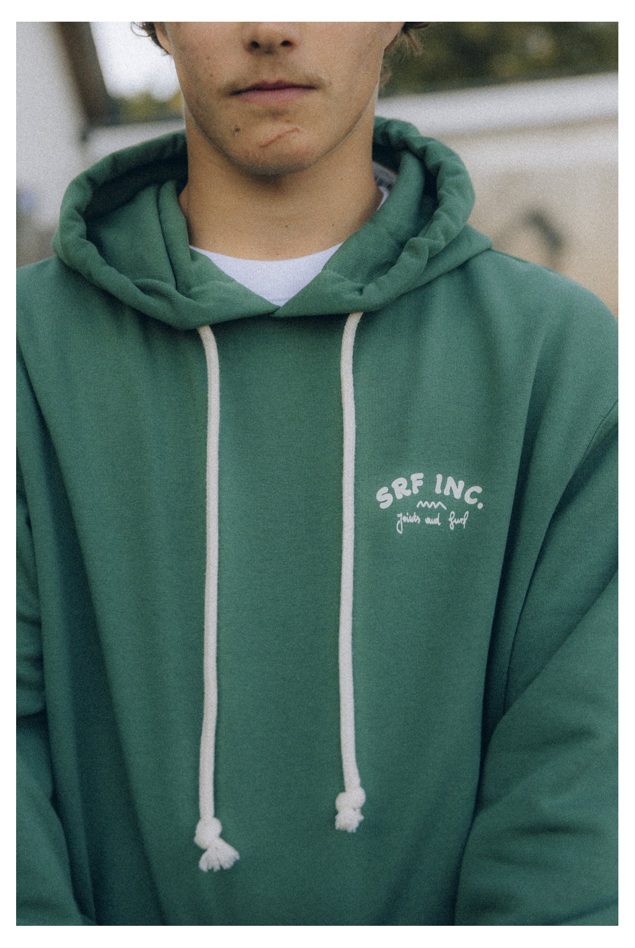 Joints & Surf Hoodie - Bottle Green Joints & Surf Hoodie - Bottle Green