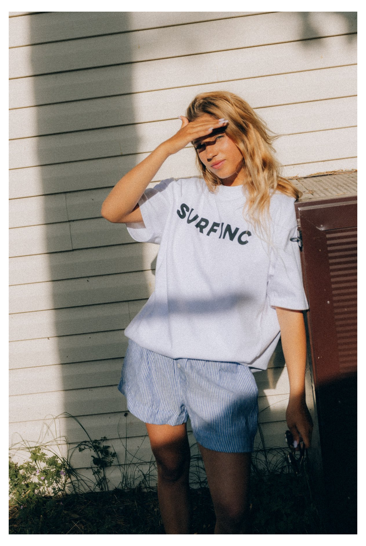 Logo Tee - Paper White | Surf Inc.