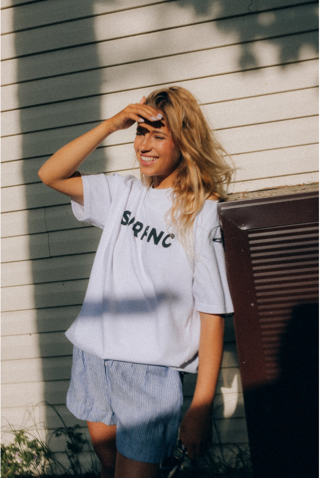 Logo Tee - Paper White | Surf Inc. Logo Tee - Paper White | Surf Inc.