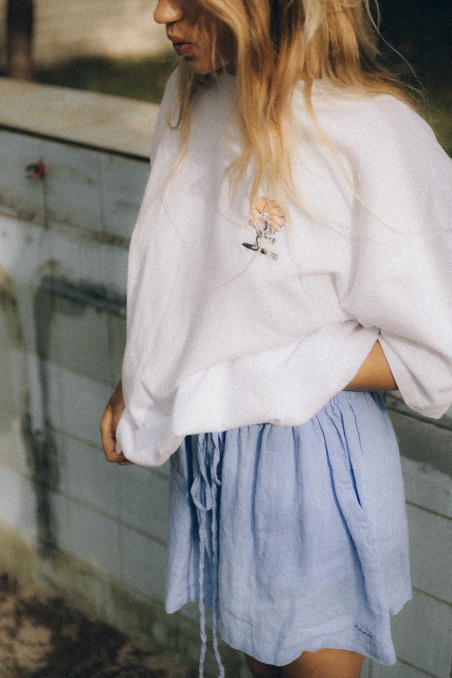 Nice Blue Linen Shorts Nice Blue Linen Shorts