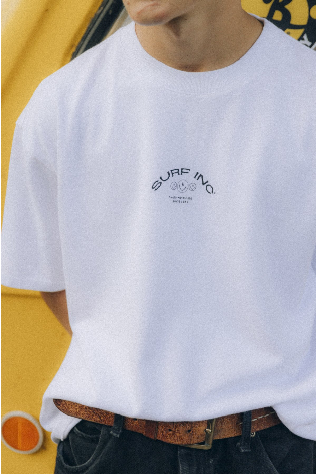 No Rules Tee - Paper White No Rules Tee - Paper White