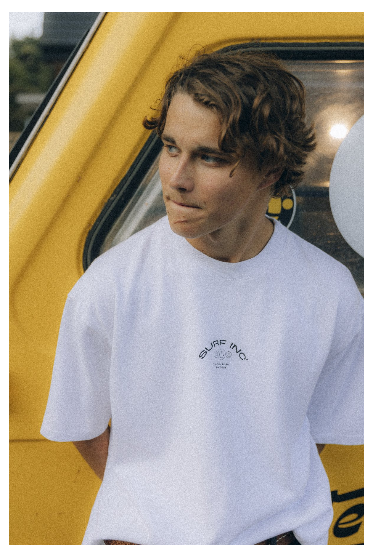 No Rules Tee - Paper White