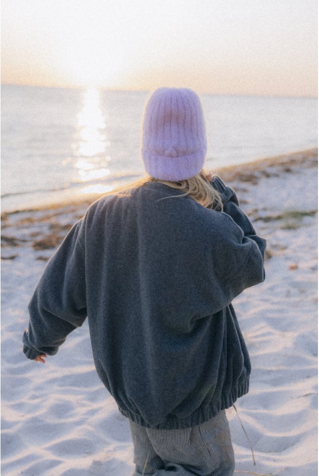 Olivia Little Tiger Beanie - Purple Haze Olivia Little Tiger Beanie - Purple Haze