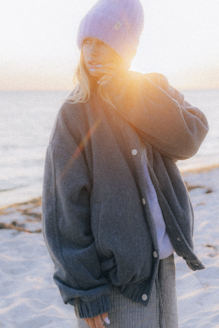 Olivia Little Tiger Beanie - Purple Haze Olivia Little Tiger Beanie - Purple Haze