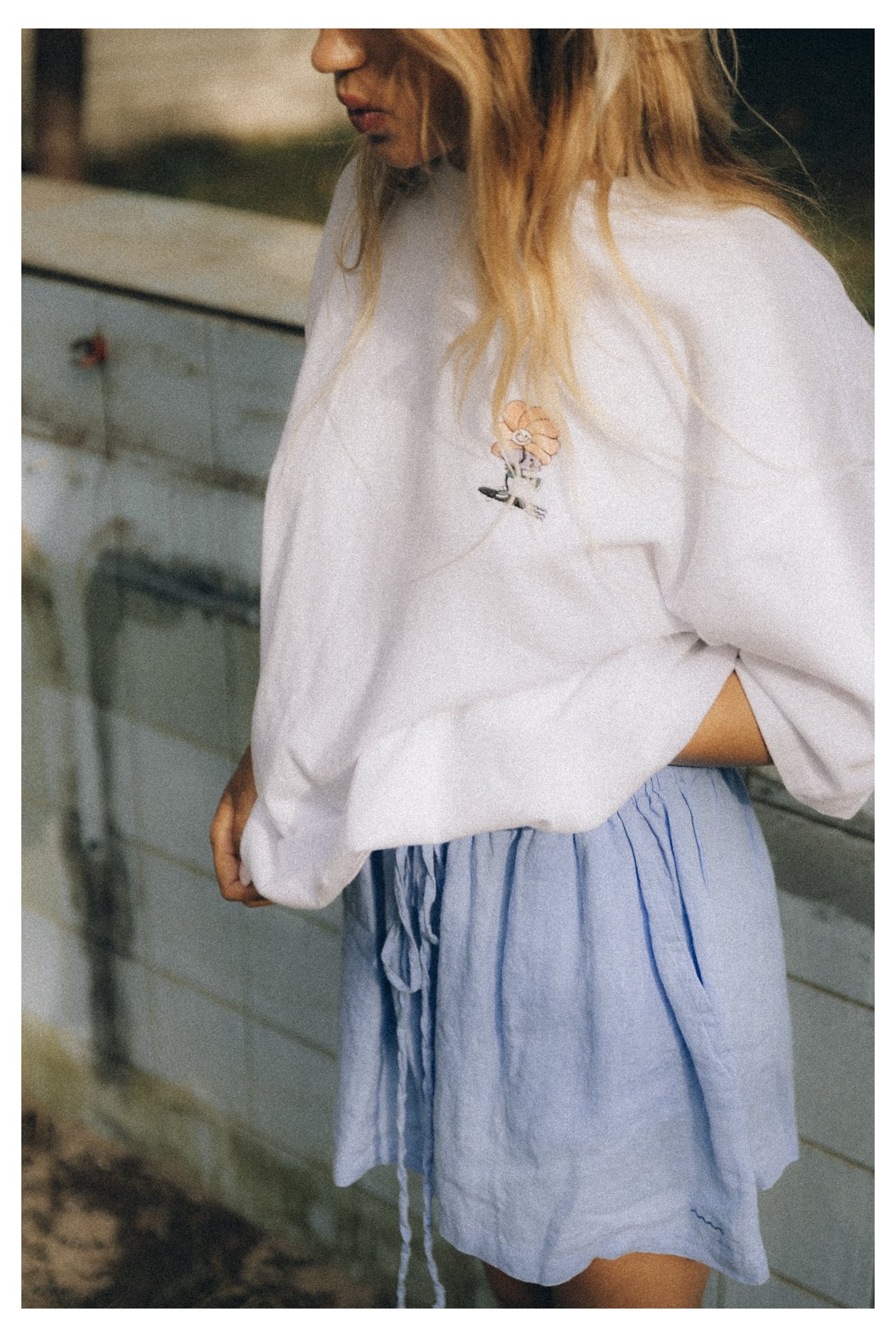 Play N'Pray Tee - Paper White Play N'Pray Tee - Paper White