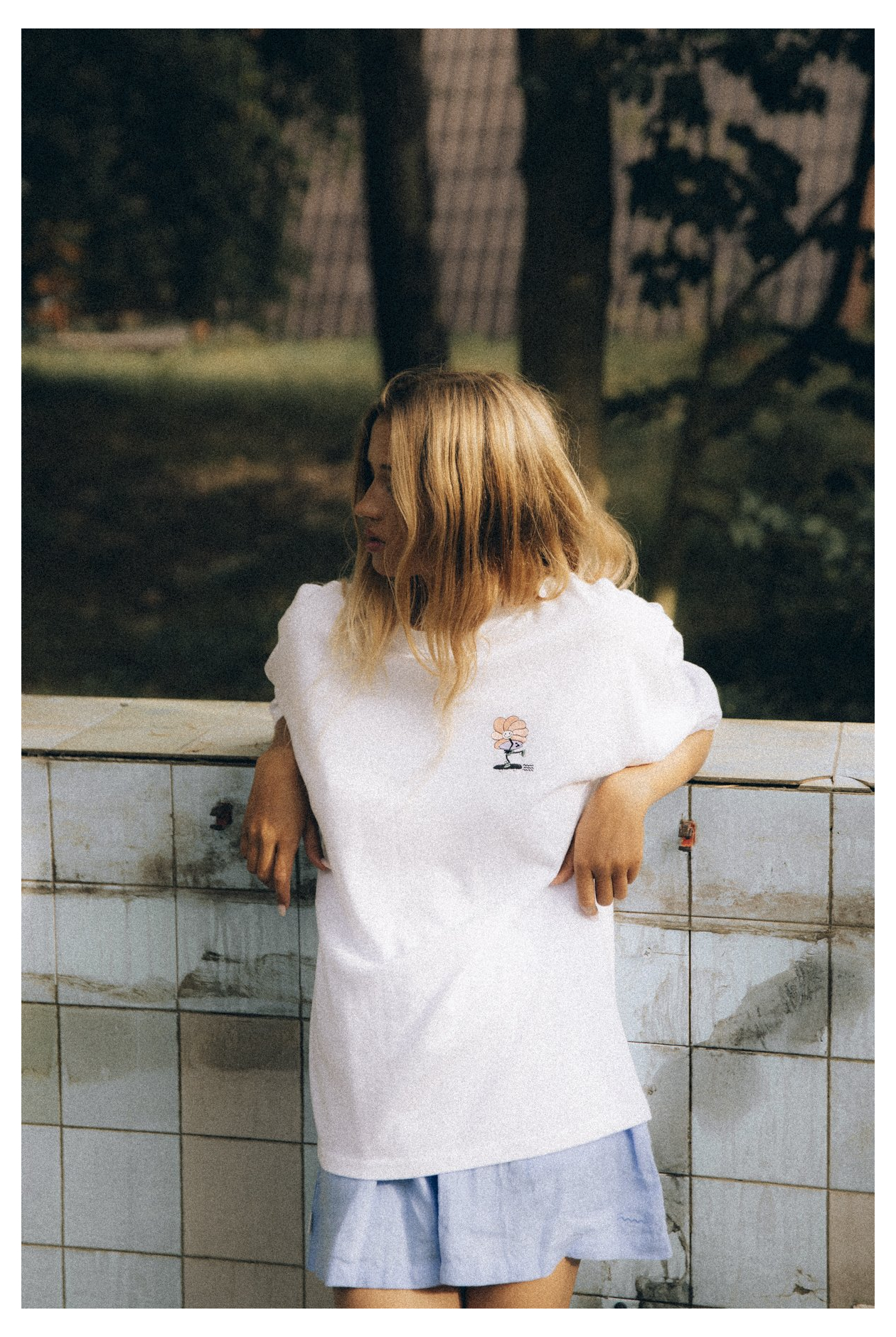 Play N'Pray Tee - Paper White Play N'Pray Tee - Paper White