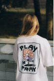 Play N'Pray Tee - Paper White Play N'Pray Tee - Paper White