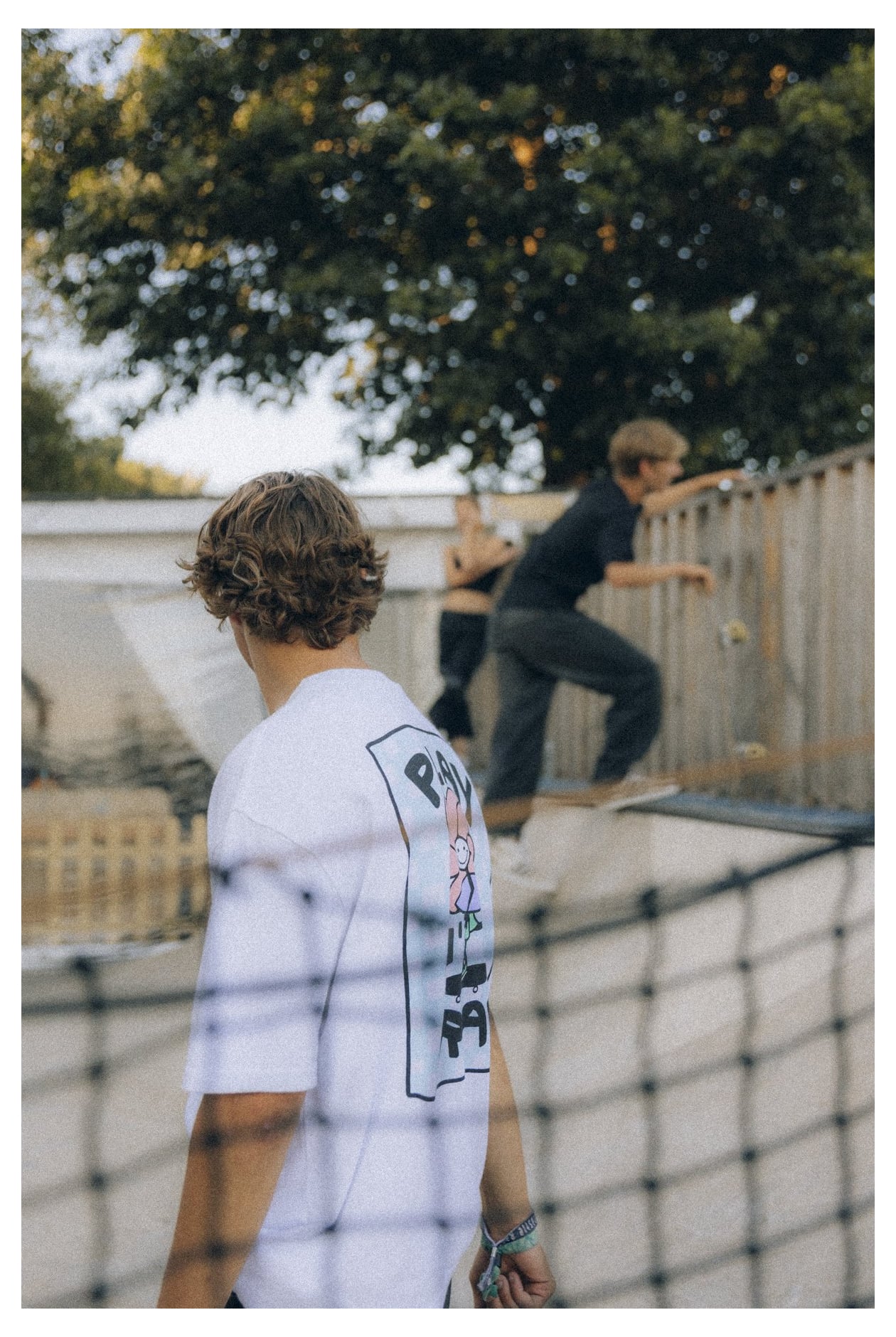 Play N'Pray Tee - Paper White Play N'Pray Tee - Paper White