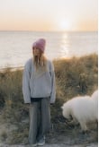 Beach Bum Sweater - Light Grey Beach Bum Sweater - Light Grey