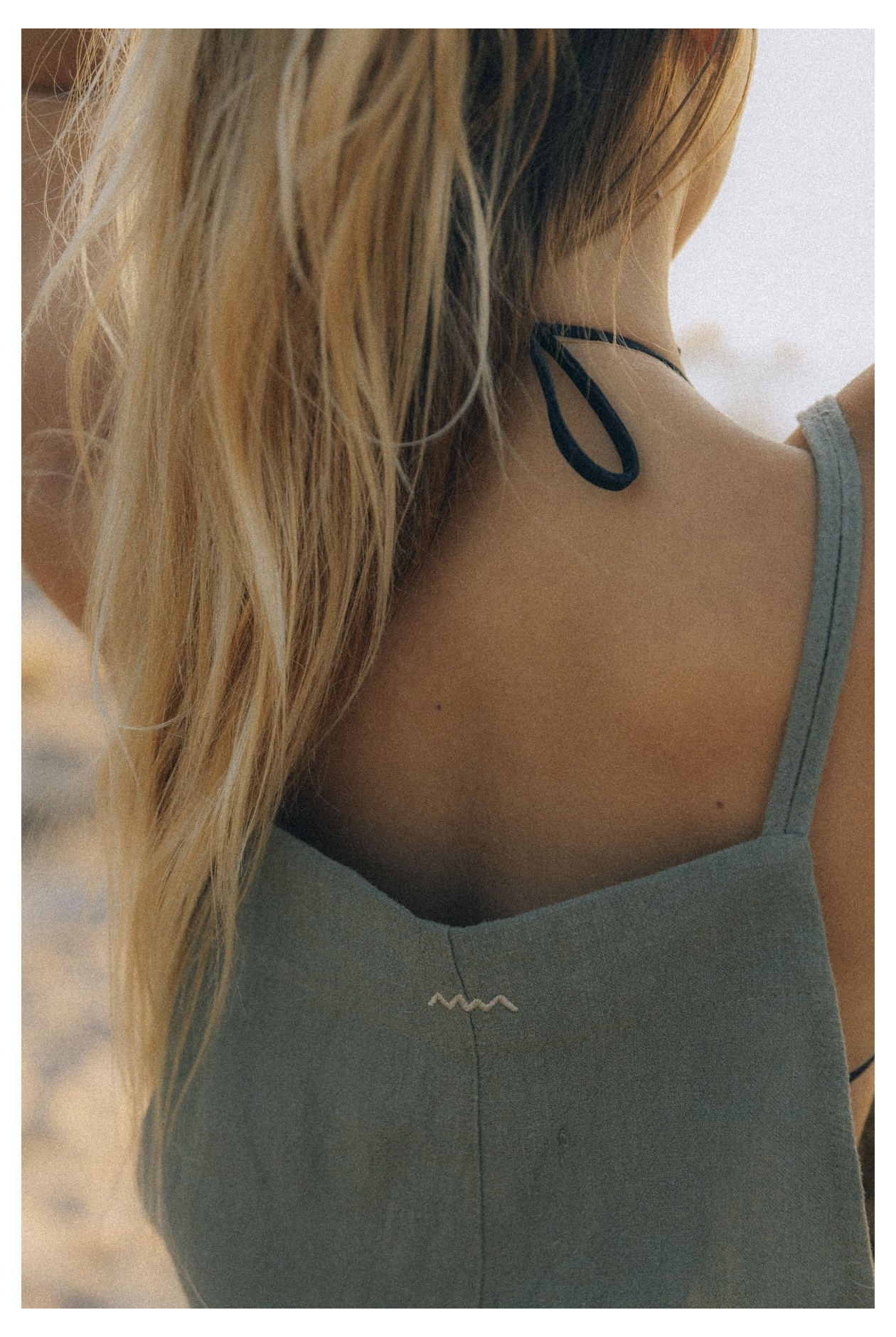 Linen Culotte Suit - Olive Linen Culotte Suit - Olive