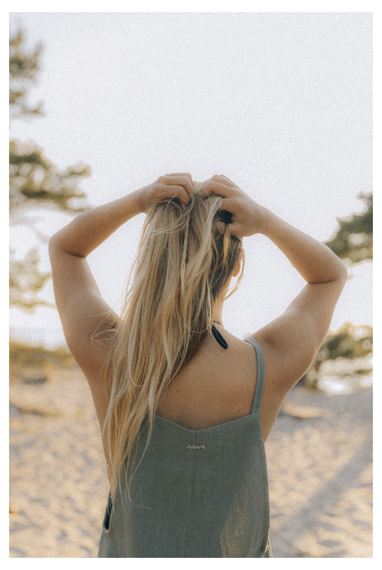 Linen Culotte Suit - Olive Linen Culotte Suit - Olive