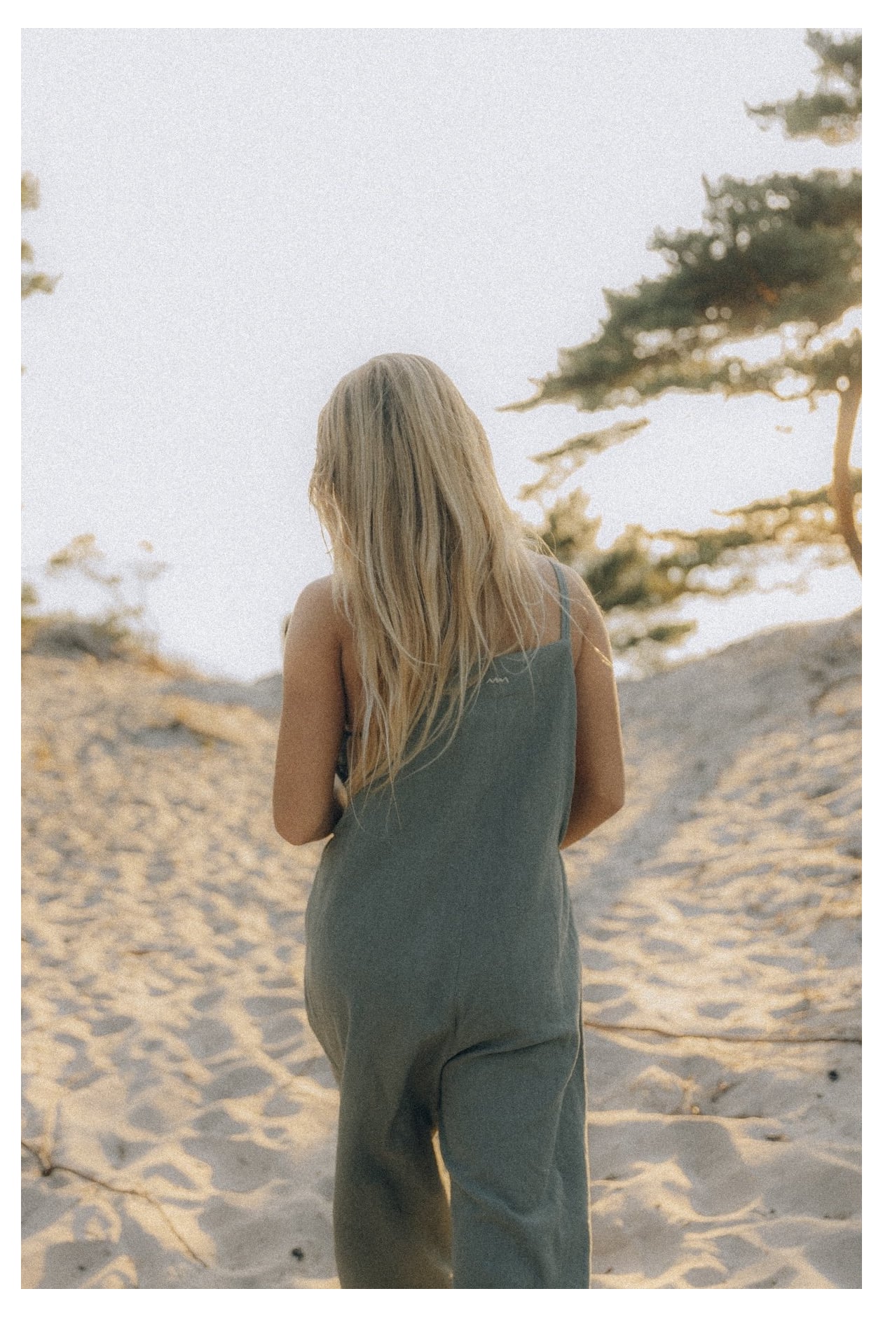 Linen Culotte Suit - Olive Linen Culotte Suit - Olive