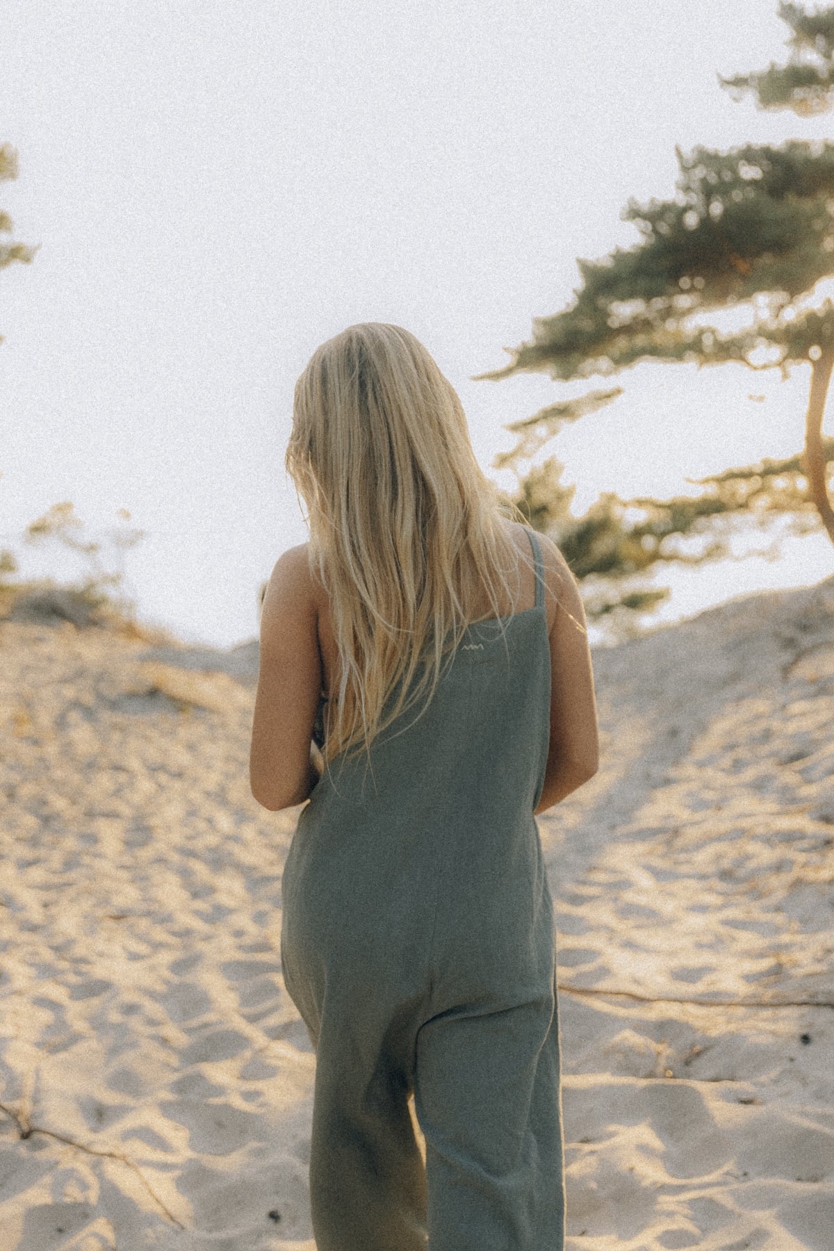 Linen Culotte Suit - Olive Linen Culotte Suit - Olive