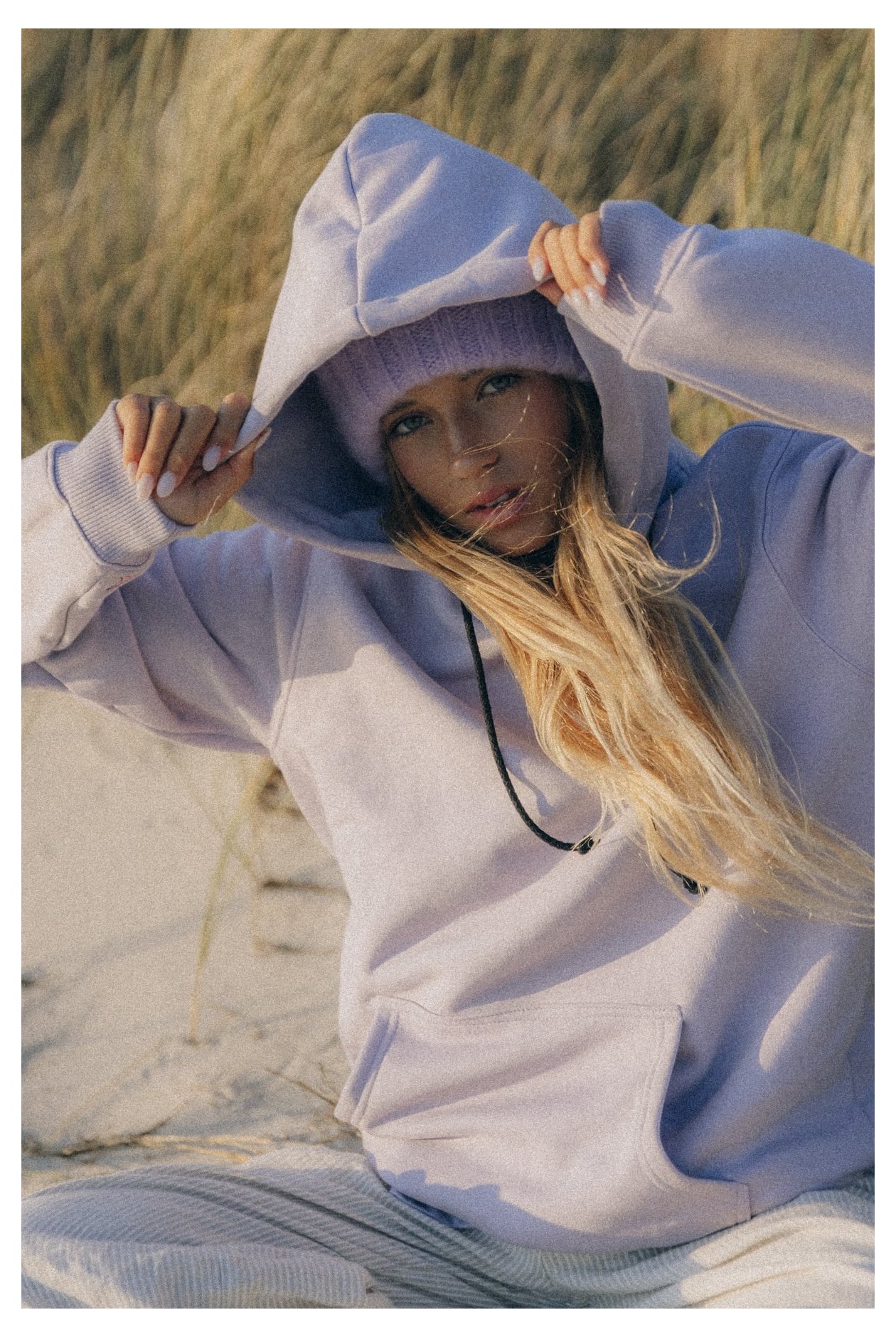 Let Angels Surf Hoodie - Purple Haze