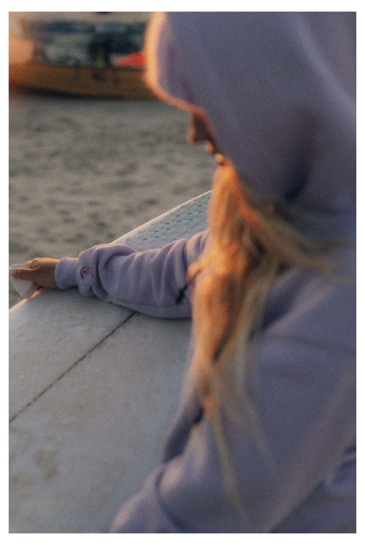 Let Angels Surf Hoodie - Purple Haze