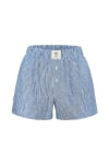 Lazy Linen Boxer Shorts - Royal Blue