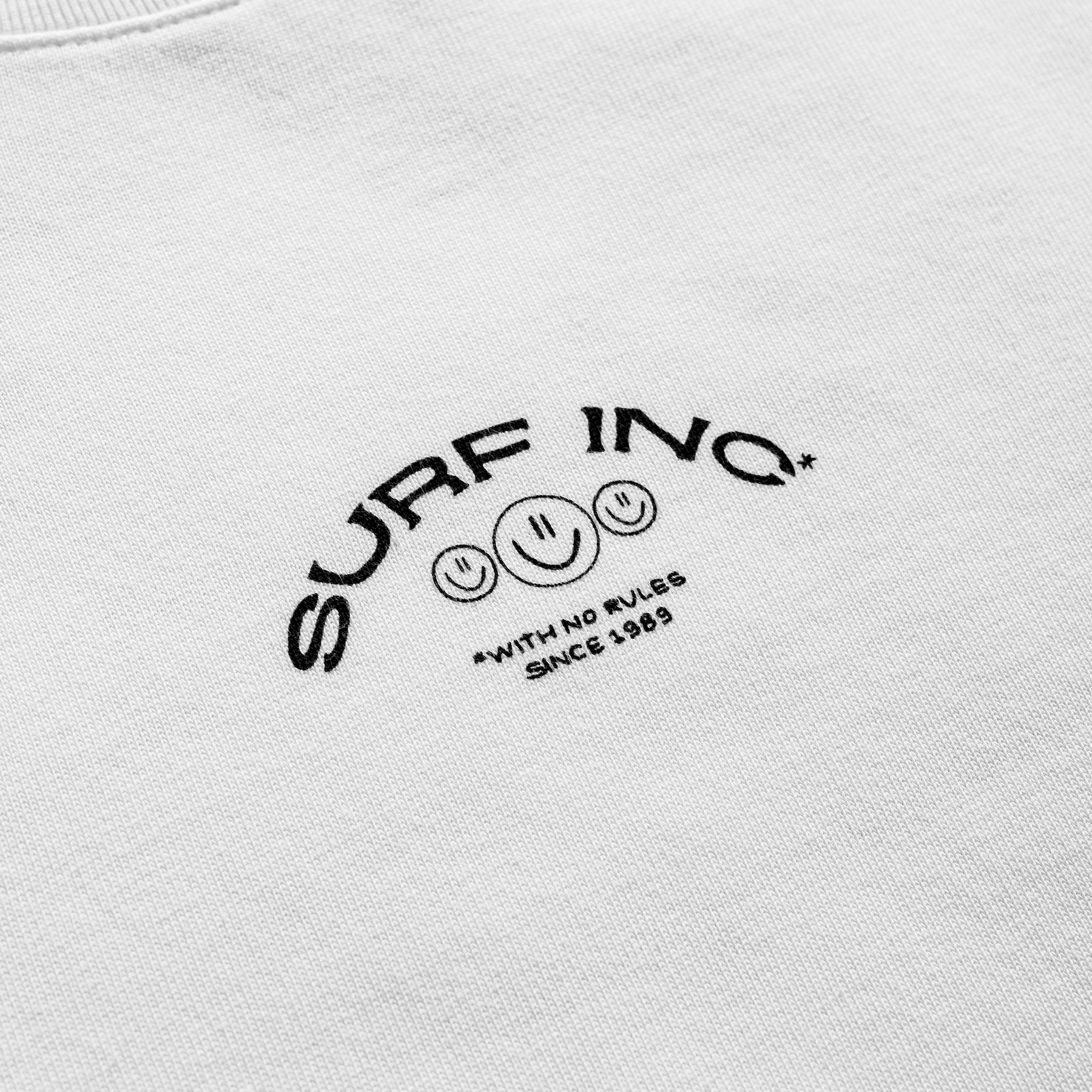 No Rules Tee - Paper White
