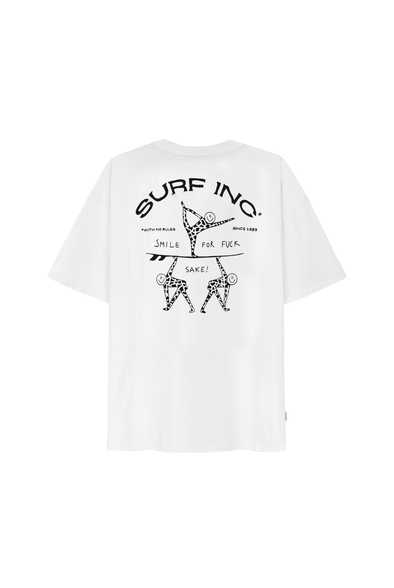 No Rules Tee - Paper White
