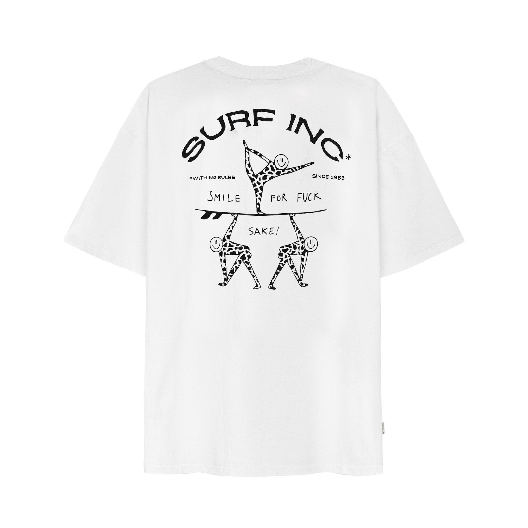 No Rules Tee - Paper White No Rules Tee - Paper White