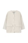 Cottage Oversized Jacket - Vintage White