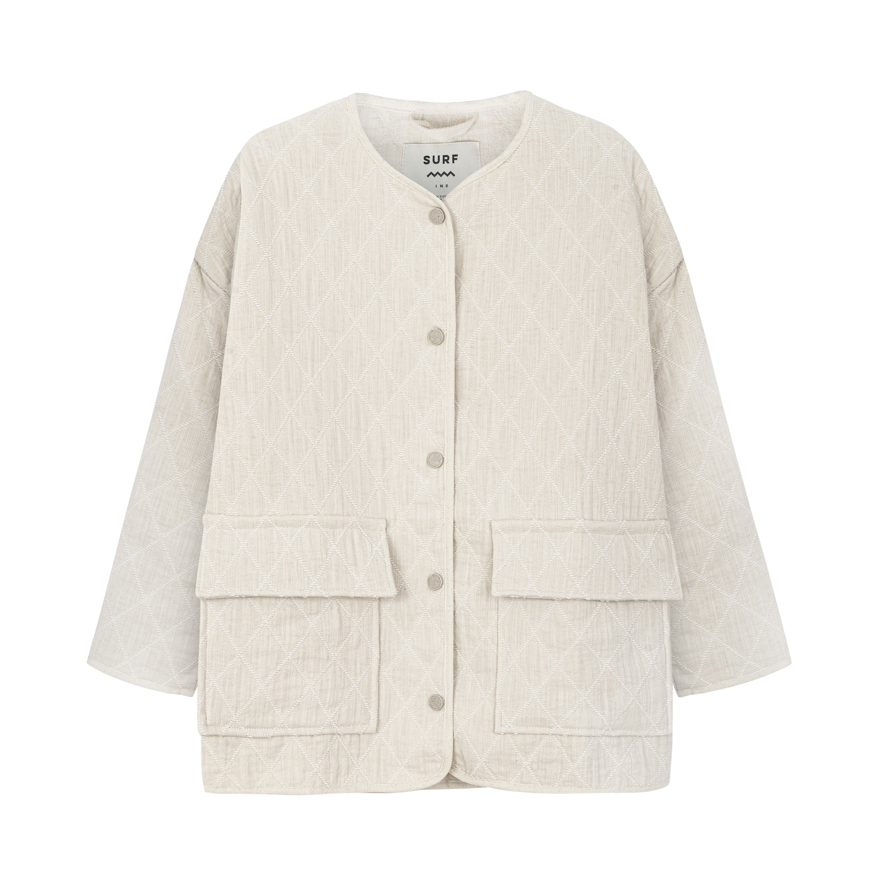 Cottage Oversized Jacket - Vintage White Cottage Oversized Jacket - Vintage White