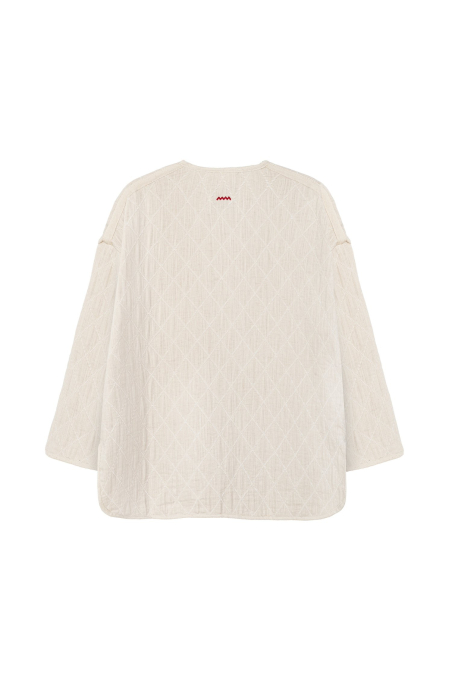 Cottage Oversized Jacket - Vintage White Cottage Oversized Jacket - Vintage White