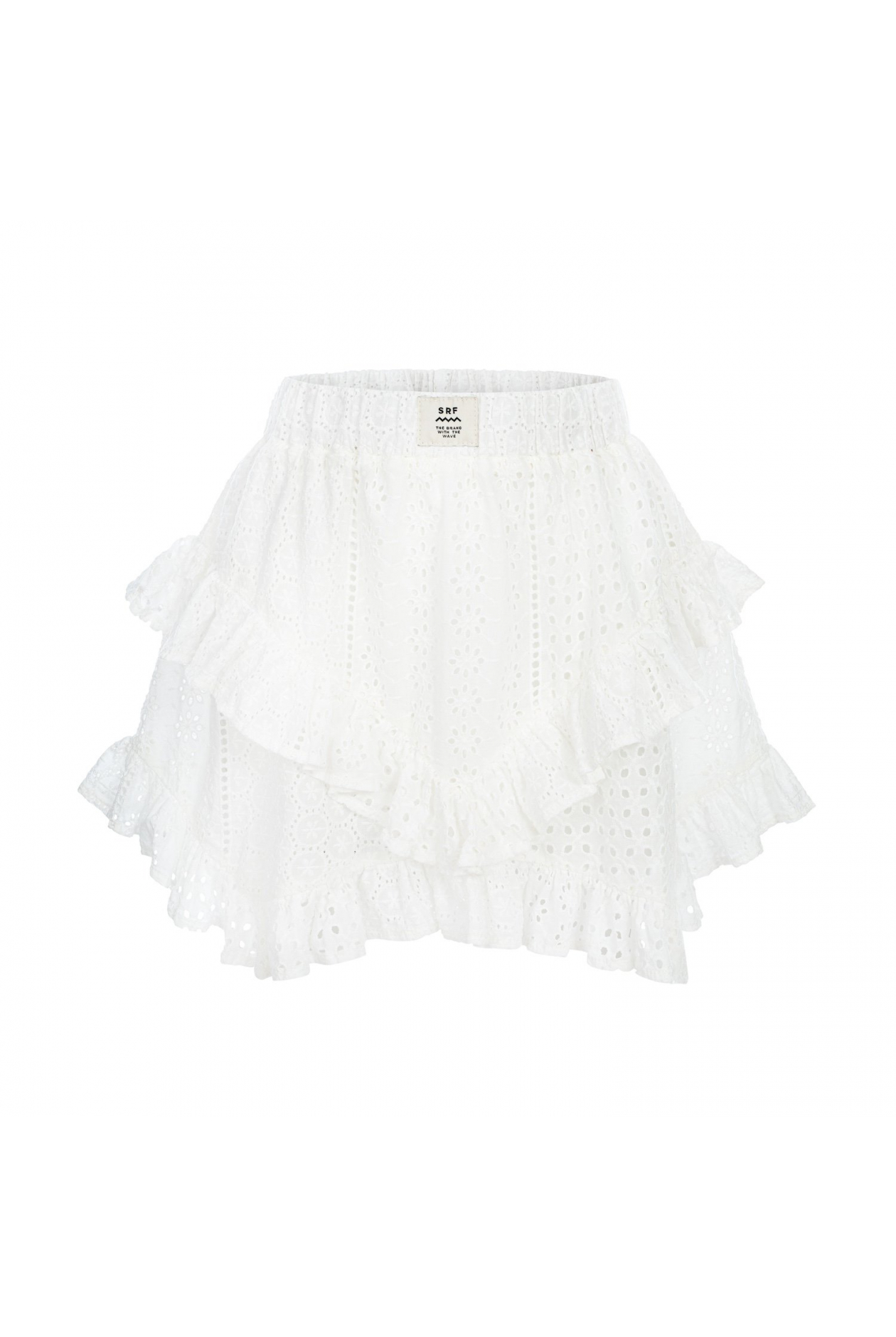 Wave Tiger Skirt - Paper White Wave Tiger Skirt - Paper White