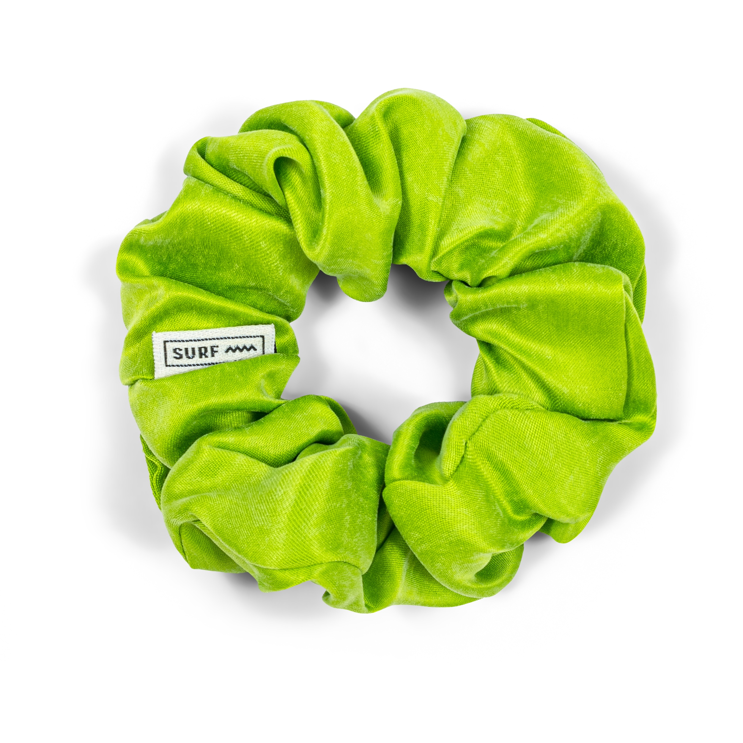 Lime Hair Scrunchie