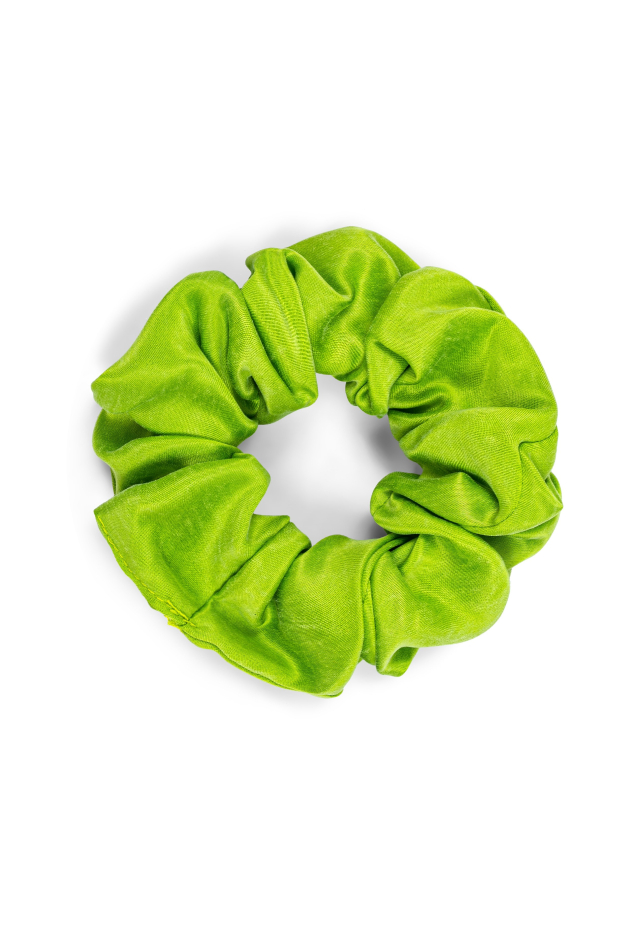 Lime Hair Scrunchie Lime Hair Scrunchie
