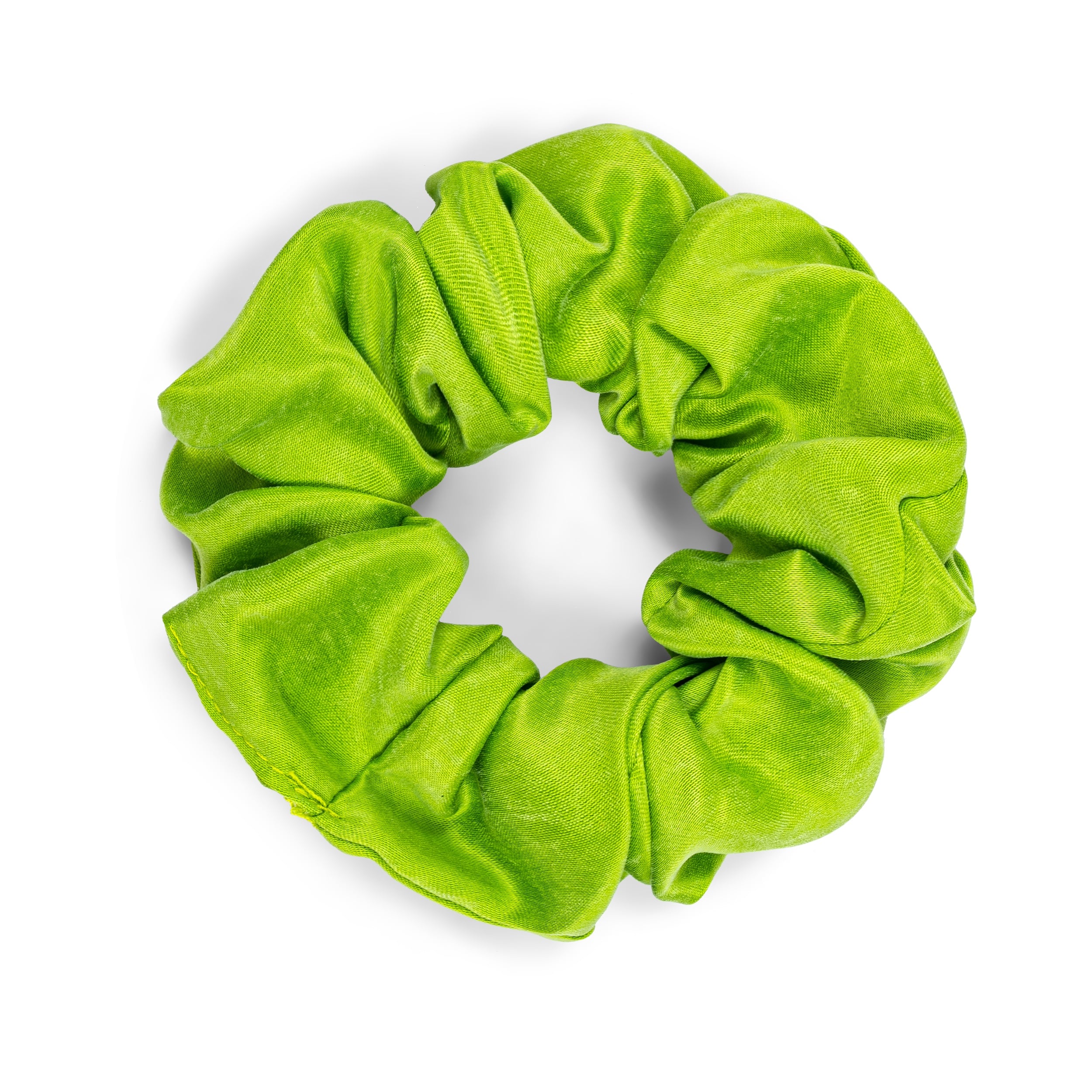 Lime Hair Scrunchie