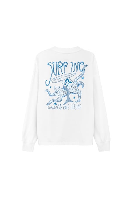 Sunburn LS - Optic White Sunburn LS - Optic White