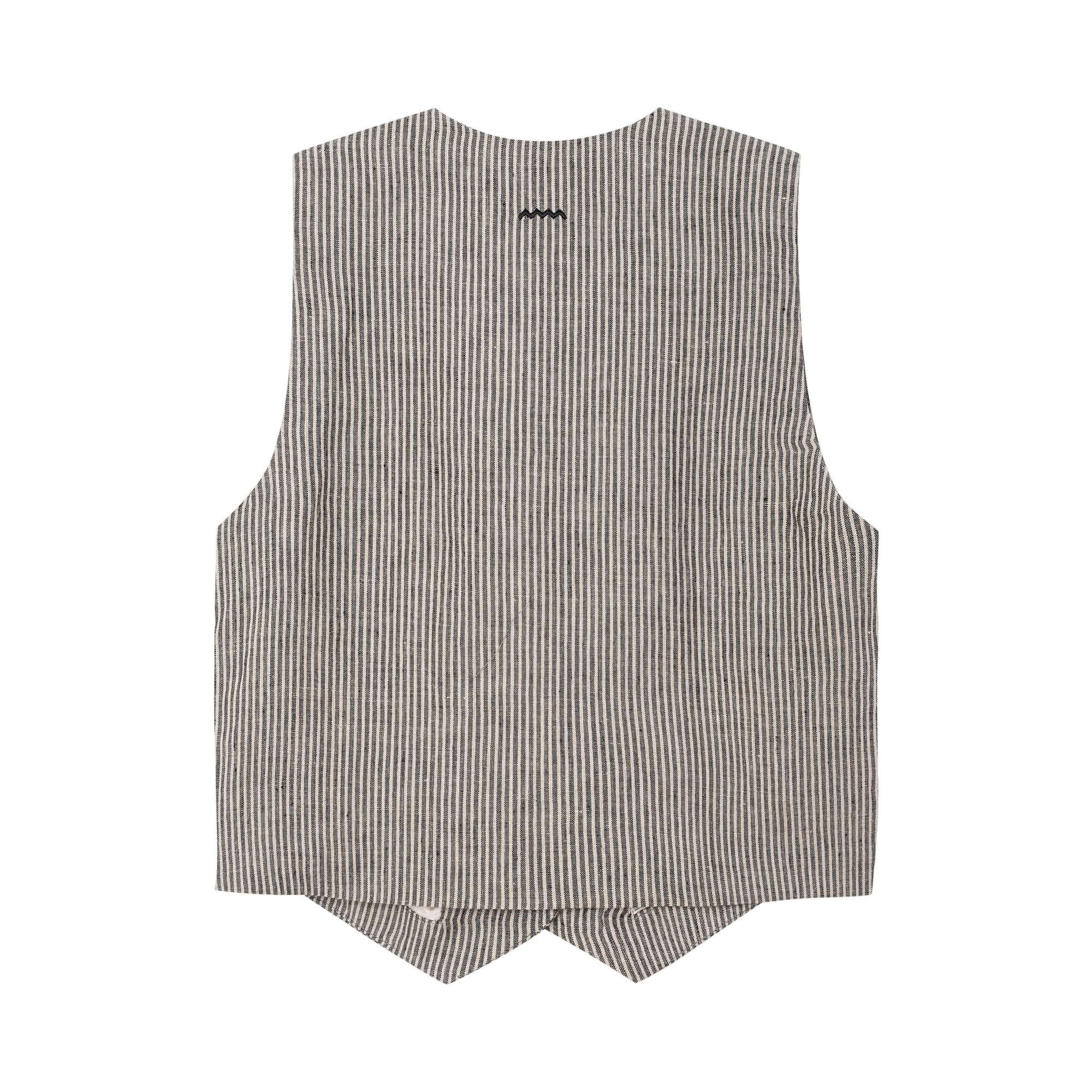Lazy Linen Vest - Stone Grey Lazy Linen Vest - Stone Grey